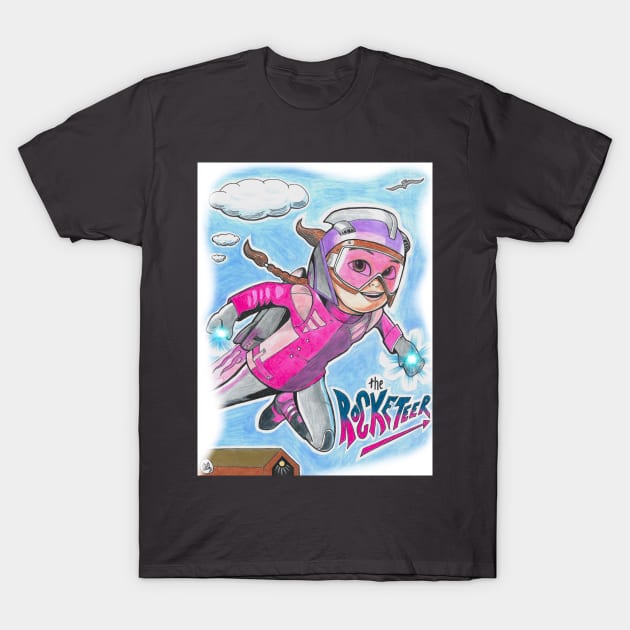 Rocketeer T-Shirt by Popoffthepage